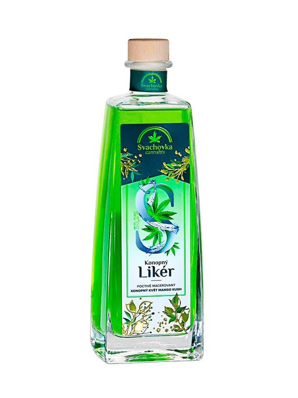 Svachovka Hemp liqueur 30,2% 0,5 l