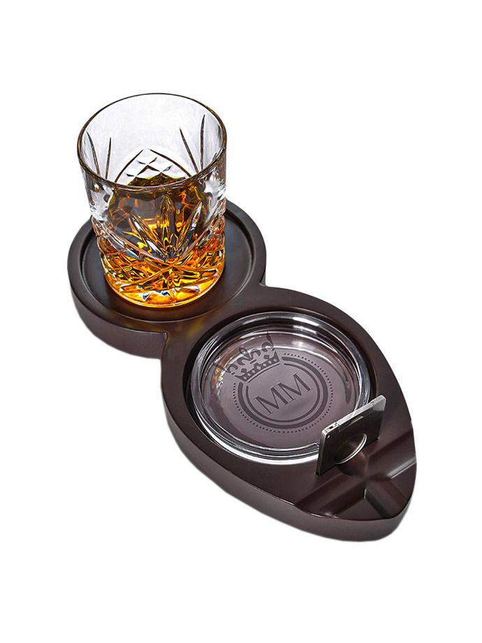 MIKAMAX Whisky & Cigar Tray