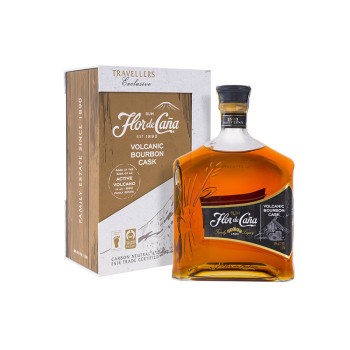 Flor de Cana Bourbon 1L 40%  Giftbox