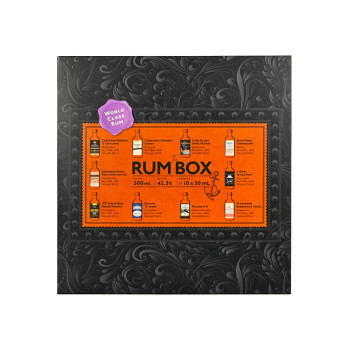 The Rum Box Purple Edition 10 x 50 ml 42,3% - 2