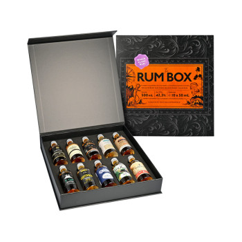 The Rum Box Purple Edition 10 x 50 ml 42,3% - 3
