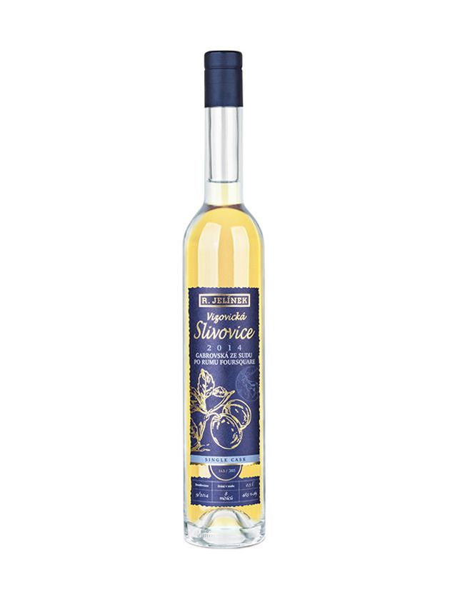 R.Jelínek Vizovice Plum GABROVSKÁ 2014 0,5 l 48,5%
