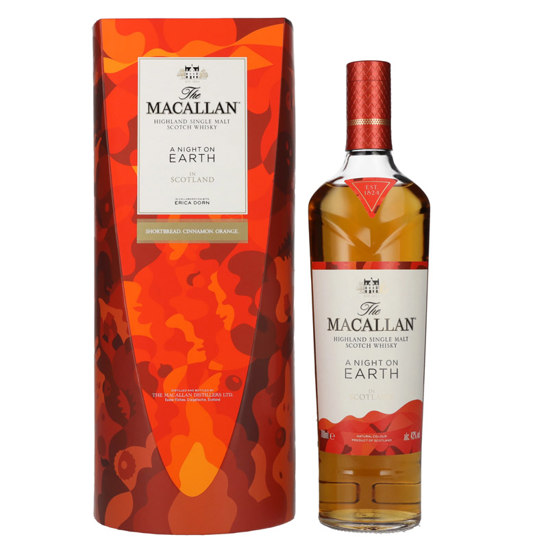 The Macallan A NIGHT ON EARTH IN SCOTLAND Highland Single Malt gift box 43% 0,7 l