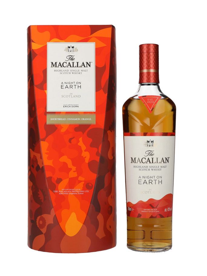 The Macallan A NIGHT ON EARTH IN SCOTLAND Highland Single Malt gift box 43% 0,7 l