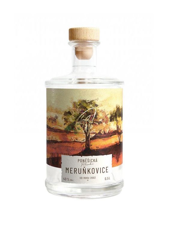 Poněšická apricot schnapps 0,5 l 40%