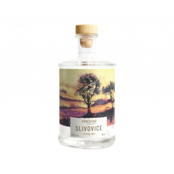 Poněšická plum brandy 50% 0,5 l - 1