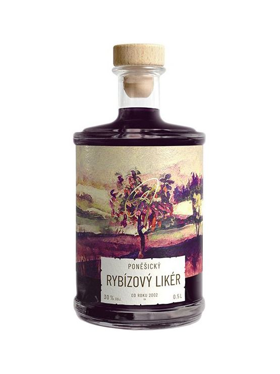 Poněšický currant liqueur 0,5 l 30%