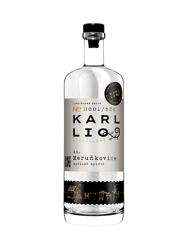 Karl LIQ Apricot Spirit 2022 0,5 l 48%