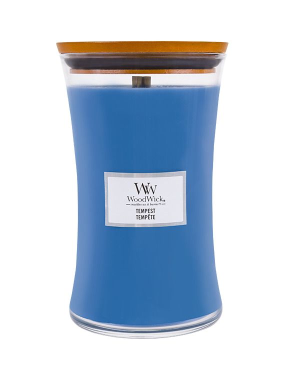 WoodWick Tempest glass large