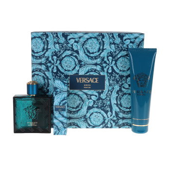 Versace Eros Set: Parfum 100ml + Bath and Shower Gel 150 ml + Parfum 10 ml - 1