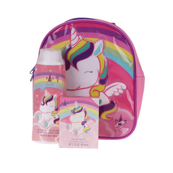 Kids World Eau my Unicorn Set Backpack EdT 50 ml + Shower Gel 300 ml