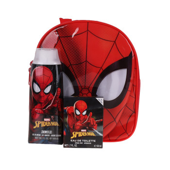 Kids World Spiderman Set EdT 50 ml + Shower Gel 300 ml + Backpack