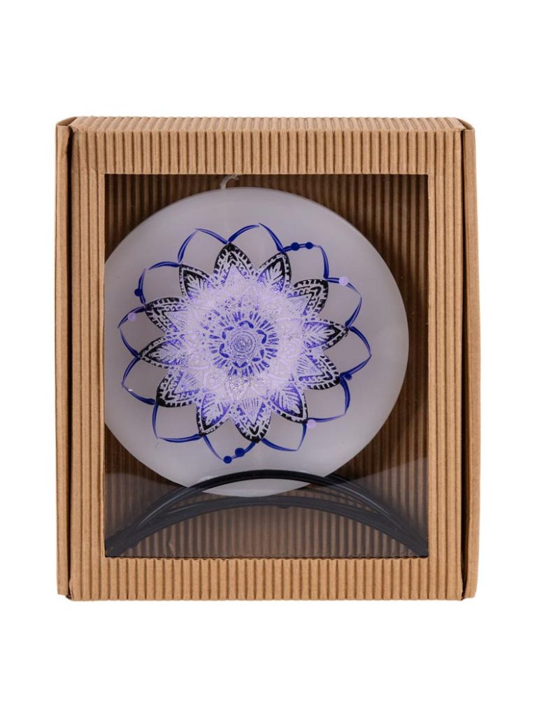 BELLECANDLES Mandala Lila