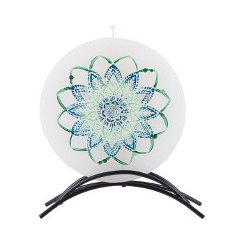 BELLECANDLES Mandala Green - 2