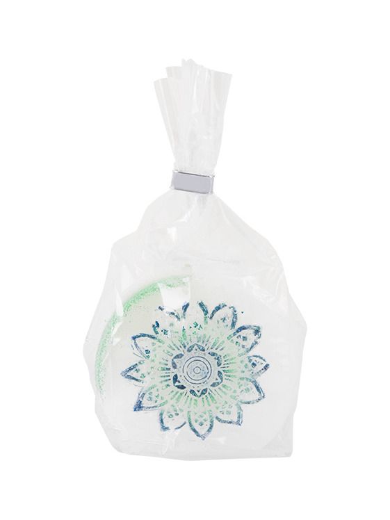 BELLECANDLES Mandala green
