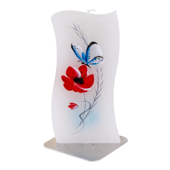 BELLECANDLES Field Poppy Butterfly - 2