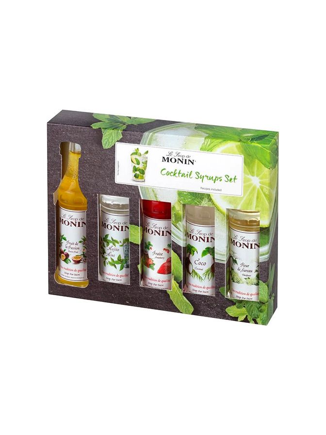 Monin Cocktail Syrups Set 5 x 50 ml