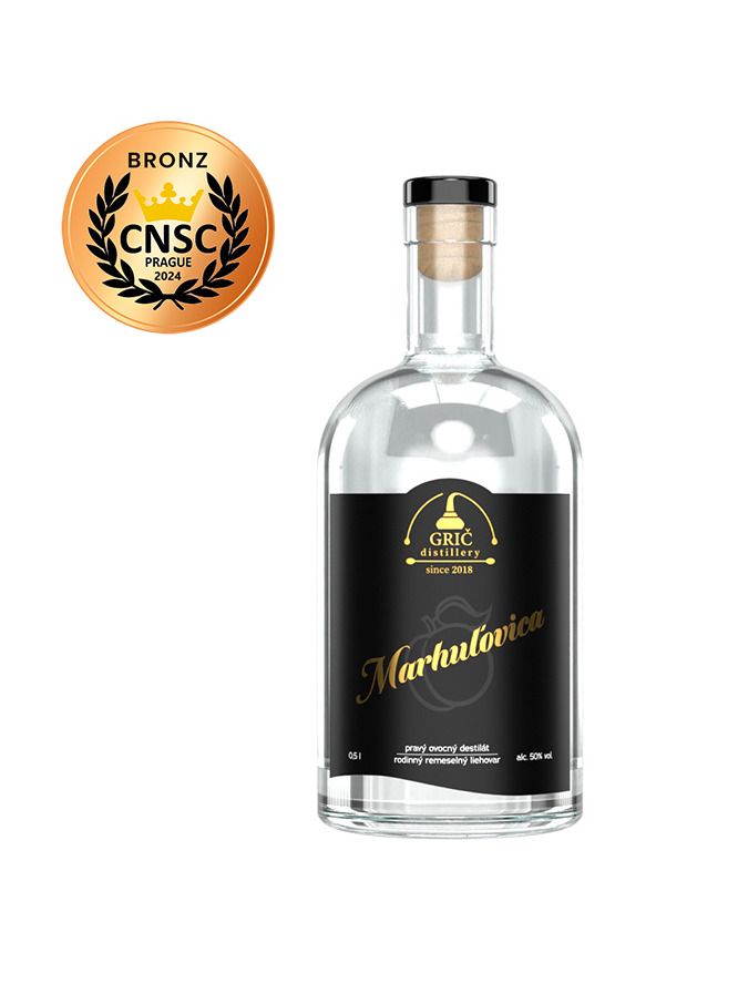 GRIČ Aprikot Brandy 50% 0,5 l