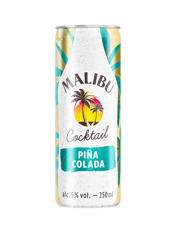 Malibu Coctail Pina Colada 5% 0,25 l tin