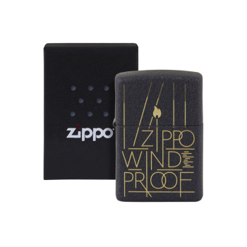 ZIPPO 236 Line Art Zippo Design