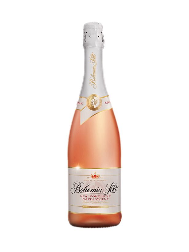 Bohemia Sekt Rose non - alcoholic 0% 0,75 l