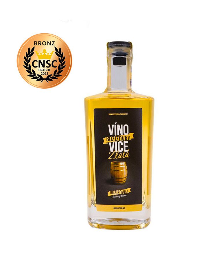 Bozízovka Gold Wine Spirit 38% 0,5 l