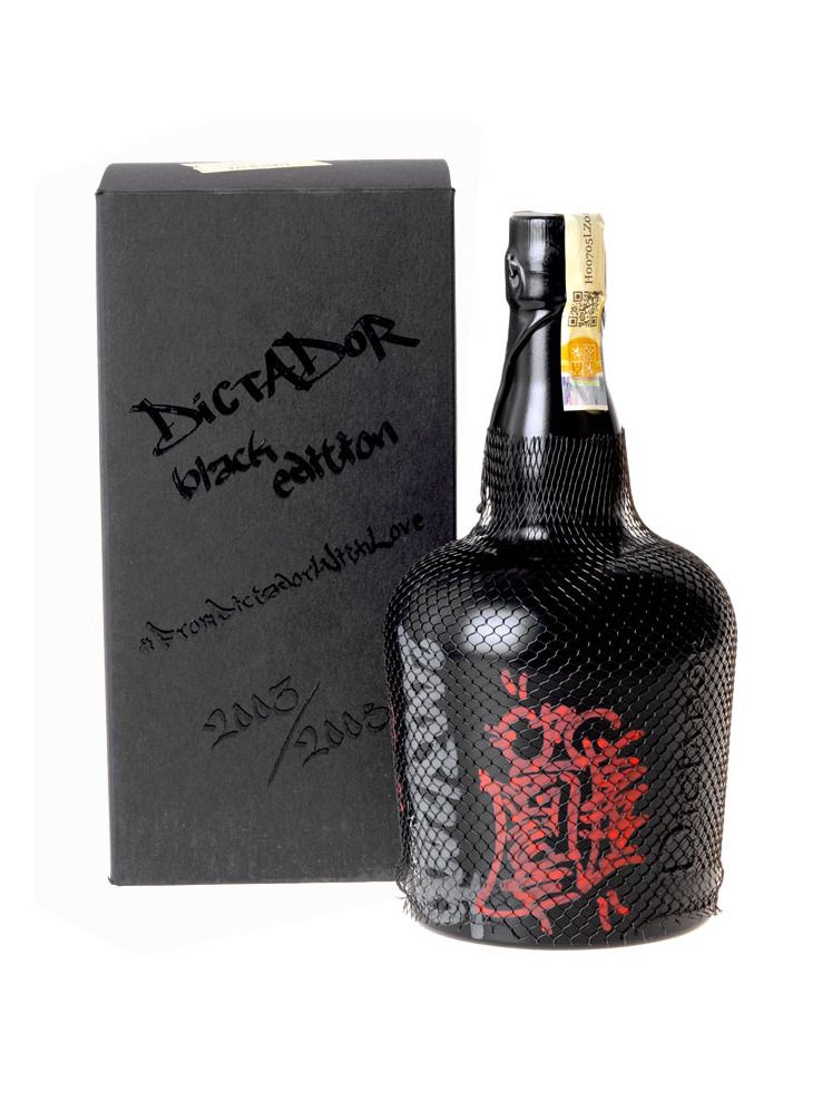 Dictador BLACK EDITION 2003/2005 40% 0,7 l Happy Birthday 30' Giftbox