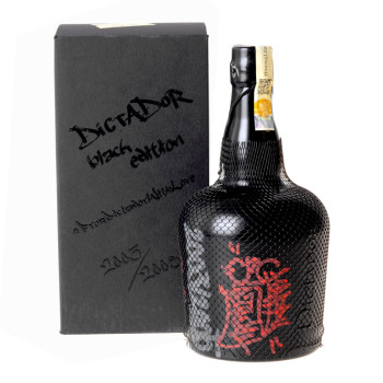 Dictador BLACK EDITION 2003/2005 40% 0,7 l Happy Birthday 30' Giftbox
