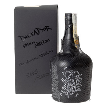 Dictador BLACK EDITION 2003/2005 Happy Birthday 40' 40% 0,7 l gift box