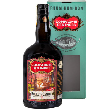 Compagnie des Indes Boulet de Canon Rum Limited Edition No. 9 0,7l 46% - 2