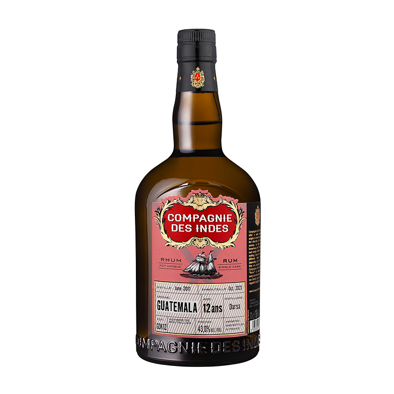 Compagnie des Indes Guatemala 12Y 43% 0,7 l