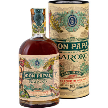 Don Papa Baroko 0,7l 40% Tube - 2