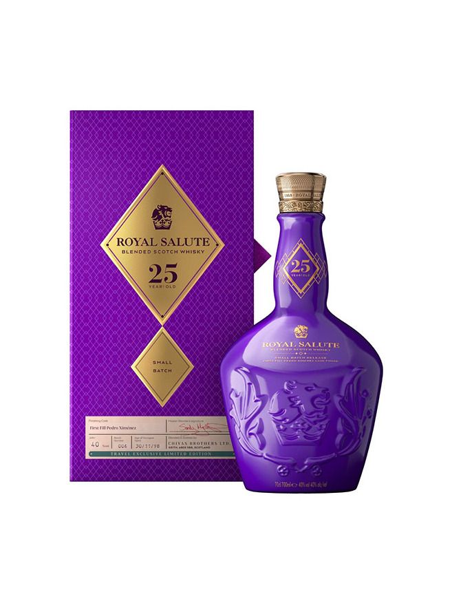 Royal Salute 25Y Small Batch Collection Exclusive Edition 40% 0,7 l