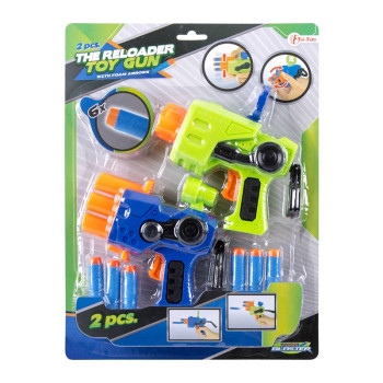 Pistole 2-er Set inkl. Softpfeile