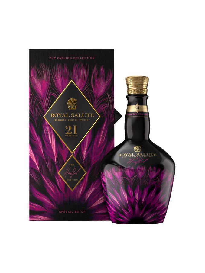 Royal Salute Fashion Harris Reed Pink 21Y 40% 0,7 l