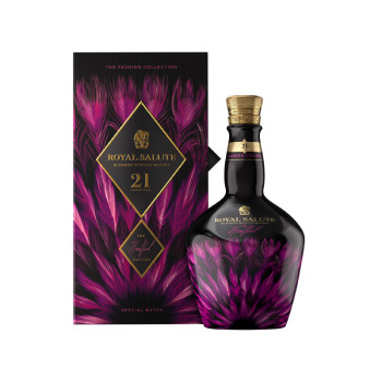 Royal Salute Fashion Harris Reed Pink 21Y 0,7l 40% - 1