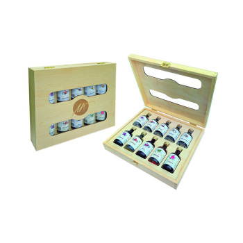 Anton Kaapl 37,6% 10 x 0,05 l wooden Giftpack