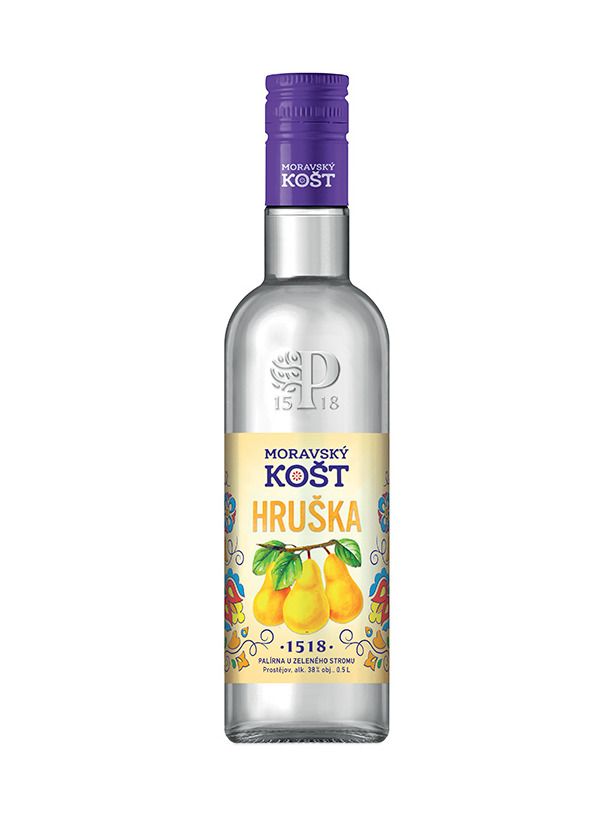 Moravský Košt Pear 0,5 l 38%
