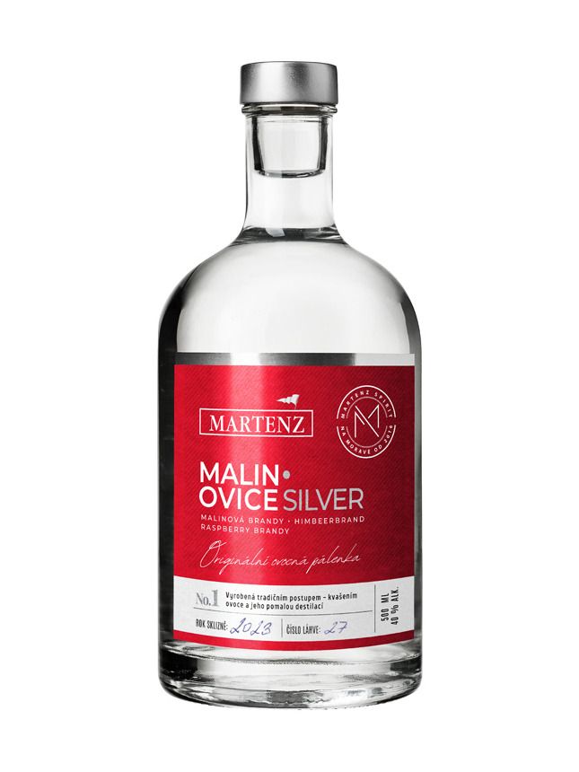 Martenz raspberries Red 0,5 l 40% Silver