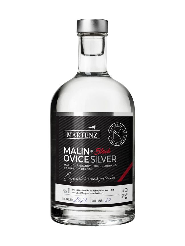Martenz raspberries Black 0,5 l 40% Silver
