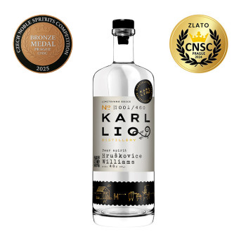 Karl LIQ Pear brandy Williams 48% 0,5 l - 1