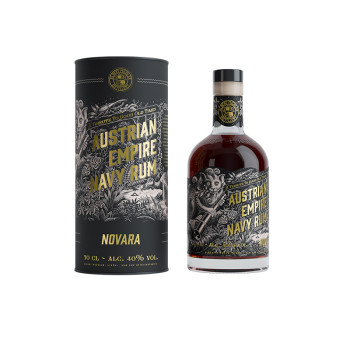 Austrian Empire Navy Rum Novara 0,7 l 40% Giftbox - 2