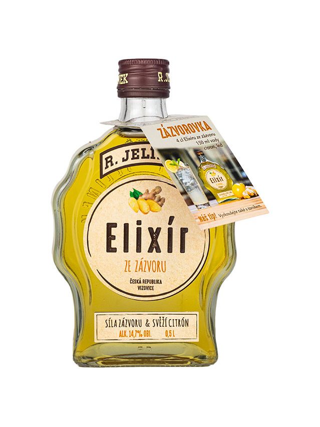 R.Jelínek Ginger Elixir  0,5l 14,7%