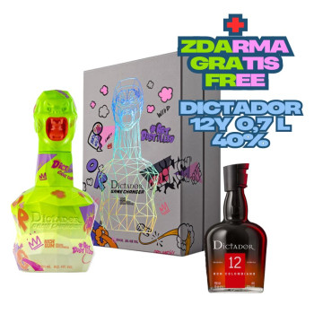 Dictador Game Changer Neon Yellow 40% 0,7 l gift box