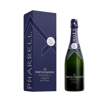 Moët & Chandon Brut Imperial Pharrell Williams blue 12,5% 0,75 l gift box