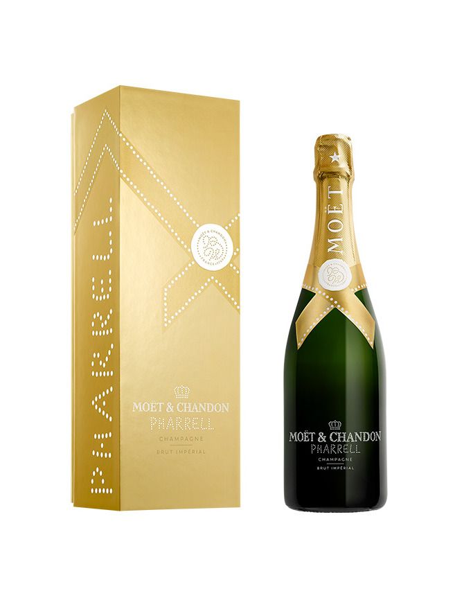 Moët & Chandon Brut Imperial Pharrell Williams gold 12,5% 0,75 l gift box