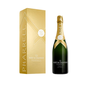 Moët & Chandon Brut Imperial Pharrell Williams gold 12,5% 0,75 l gift box - 1