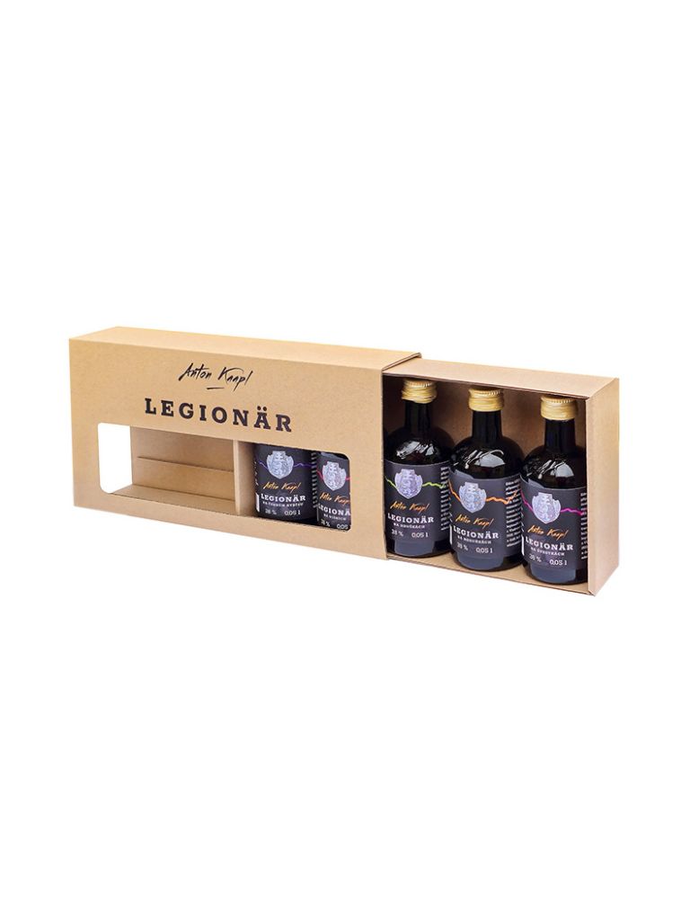 Anton Kaapl LEGIONÄR 38% 5 x 0,05 l Giftbox