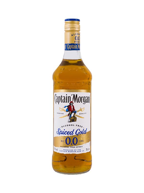 Captain Morgan Spiced Gold Alcohol Free 0,7 l