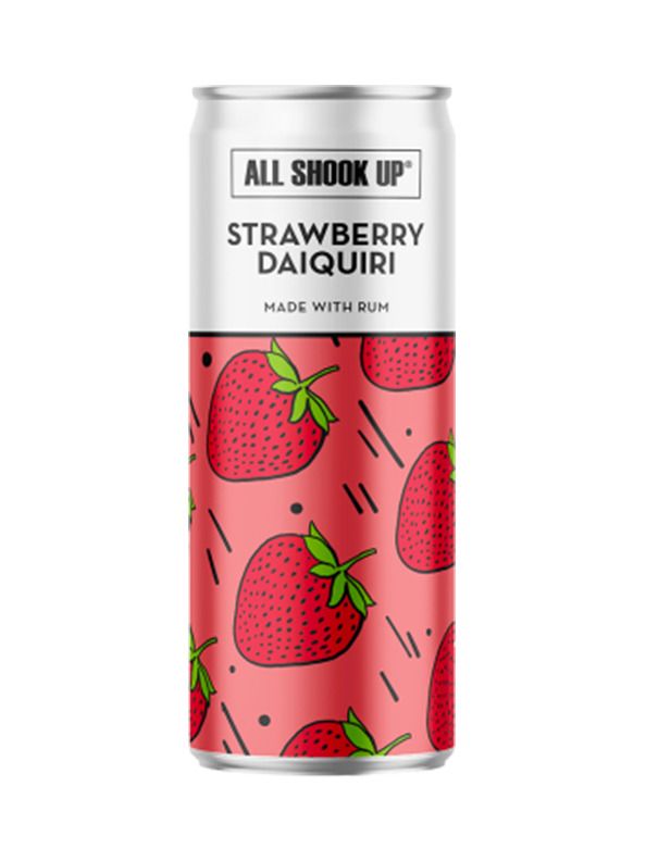All Shook Up RTD Strawberry Daiquiri 3,4% 0,25 l